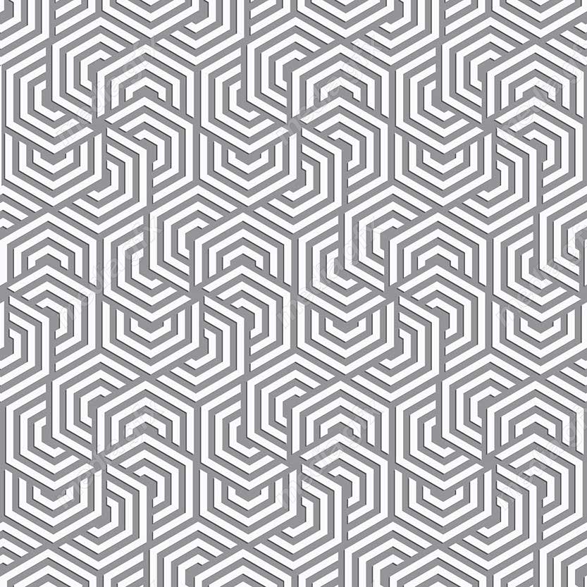 وکتور پترن سیاه و سفید با طرح های هندسی متنوع MV006639