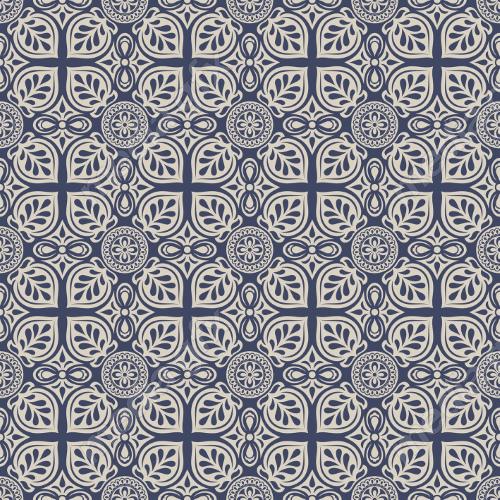 وکتور پترن گل و بوته MV006647