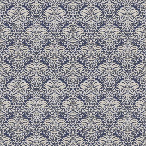 وکتور پترن گل و بوته MV006648