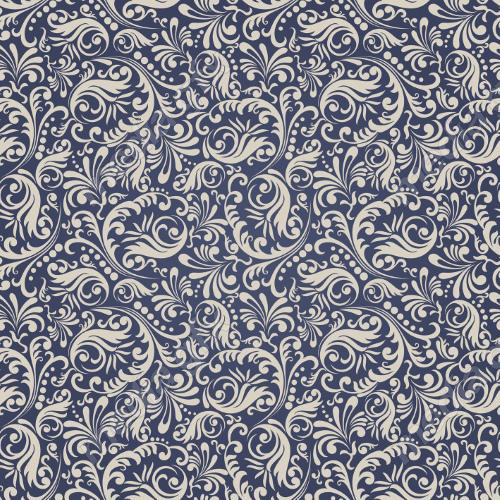 وکتور پترن گل و بوته MV006655