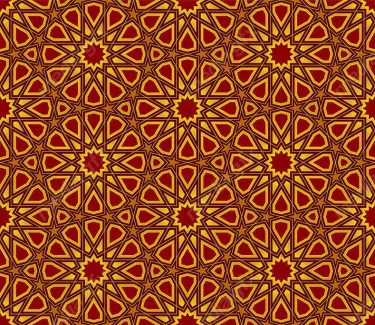 وکتور پترن گل و نقش نگار اسلیمی مذهبی MV006656