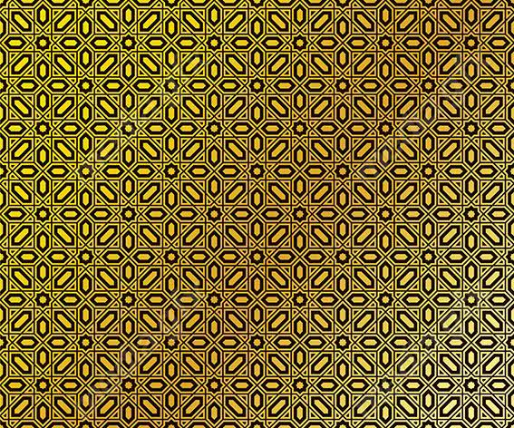 وکتور پترن گل و نقش نگار اسلیمی مذهبی MV006658