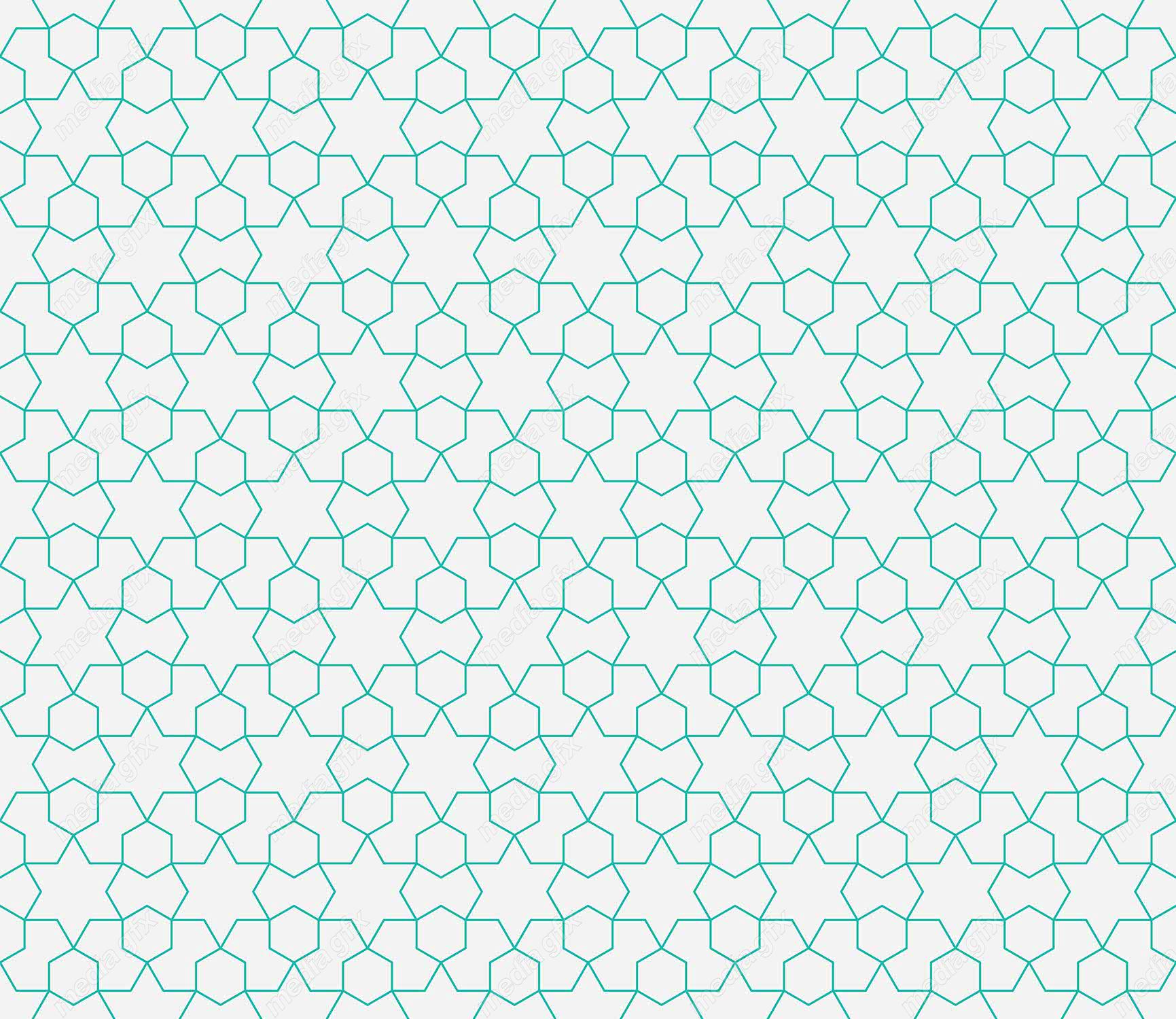 وکتور پترن گل و نقش نگار اسلیمی مذهبی MV006667