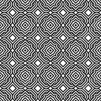 وکتور پترن گل و نقش نگار اسلیمی مذهبی MV006671