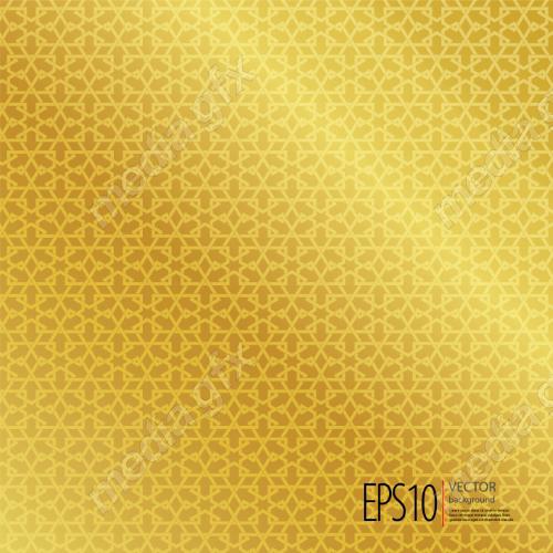 وکتور پترن گل و نقش نگار اسلیمی مذهبی MV006675