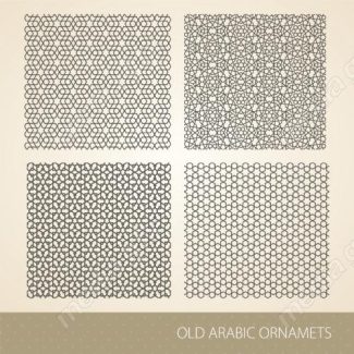 وکتور پترن گل و نقش نگار اسلیمی مذهبی MV006676