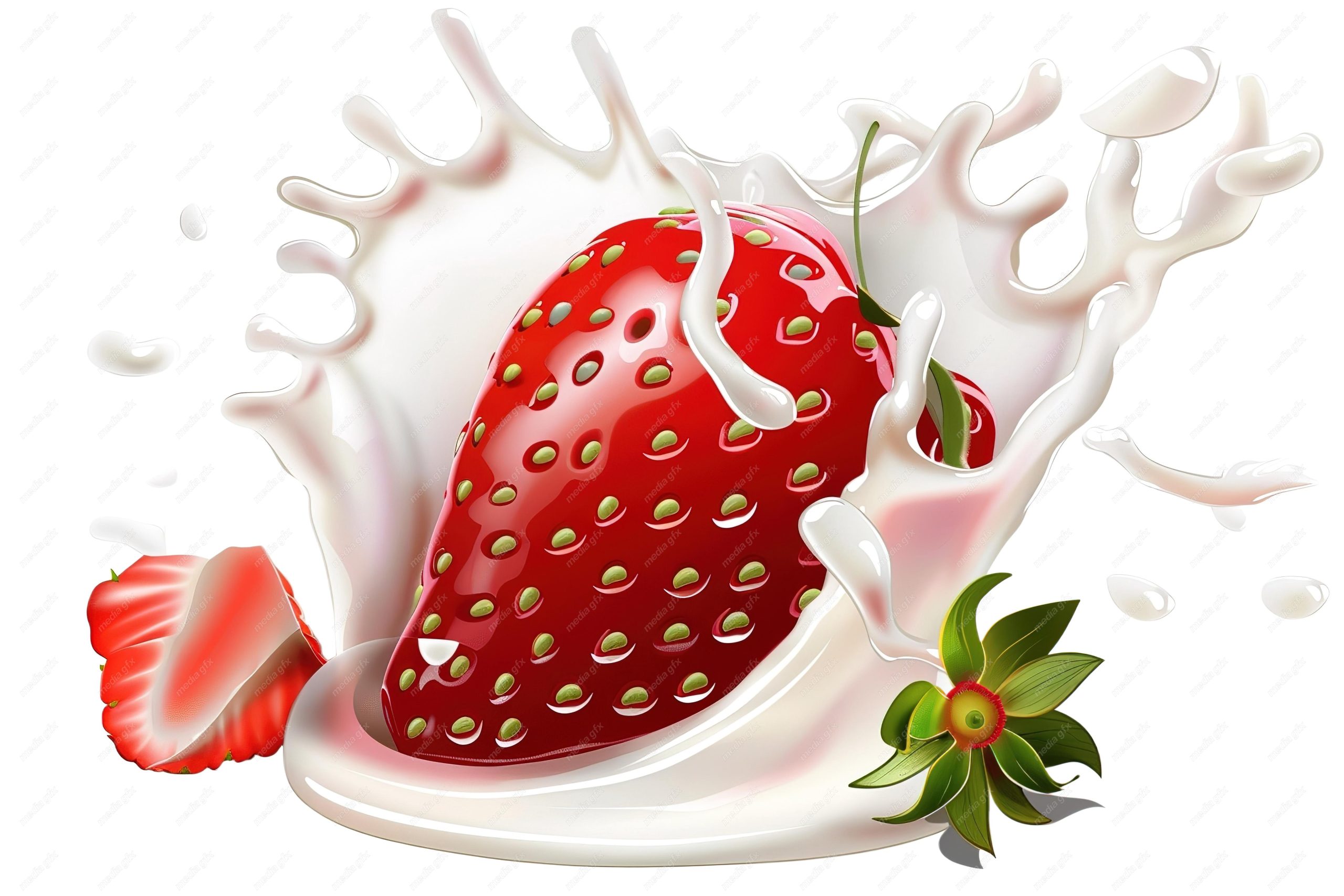 وکتور توت فرنگی  MV006793