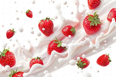 وکتور توت فرنگی  MV006795