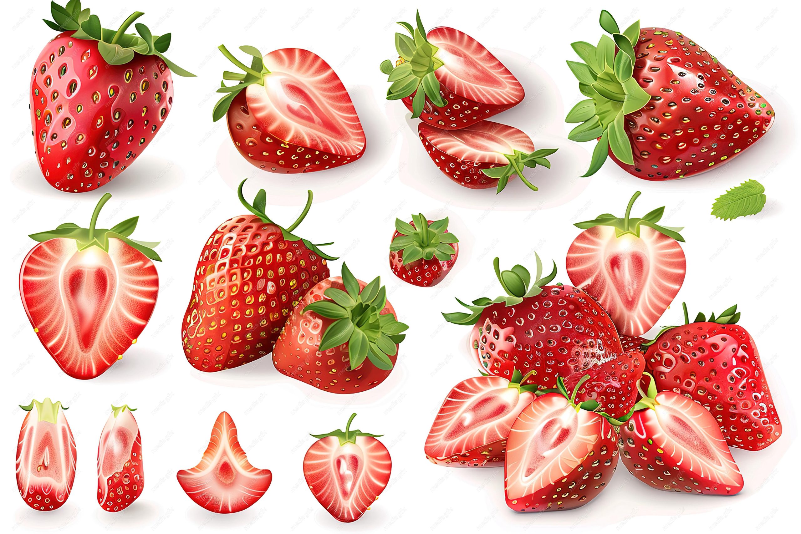 وکتور توت فرنگی  MV006798